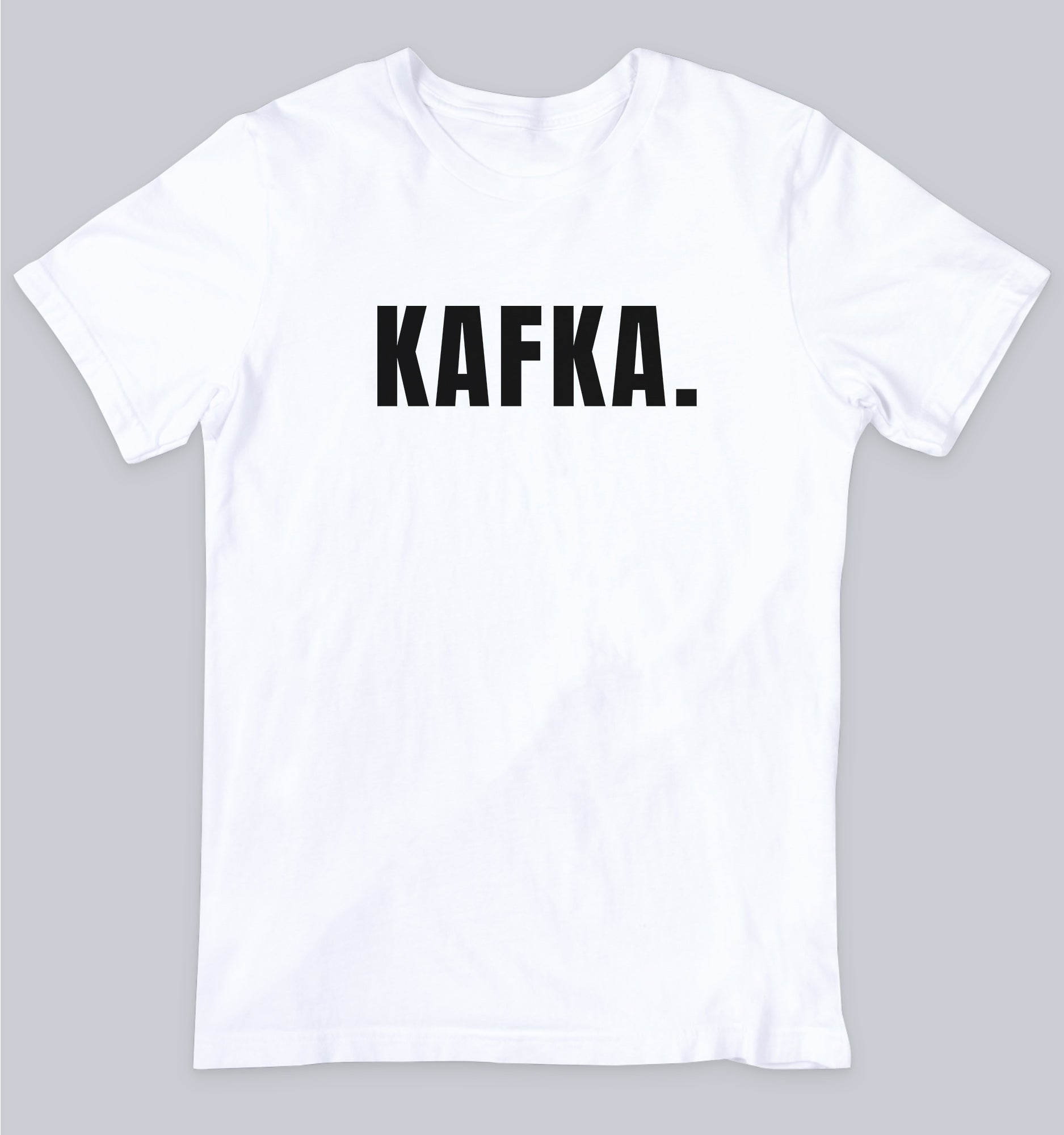 Franz Kafka Minimalist Name Unisex Tshirt, Dead Poet Society