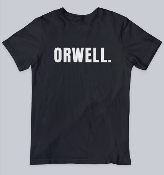George Orwell Minimalist Name Unisex Tshirt, Dead Poet Society