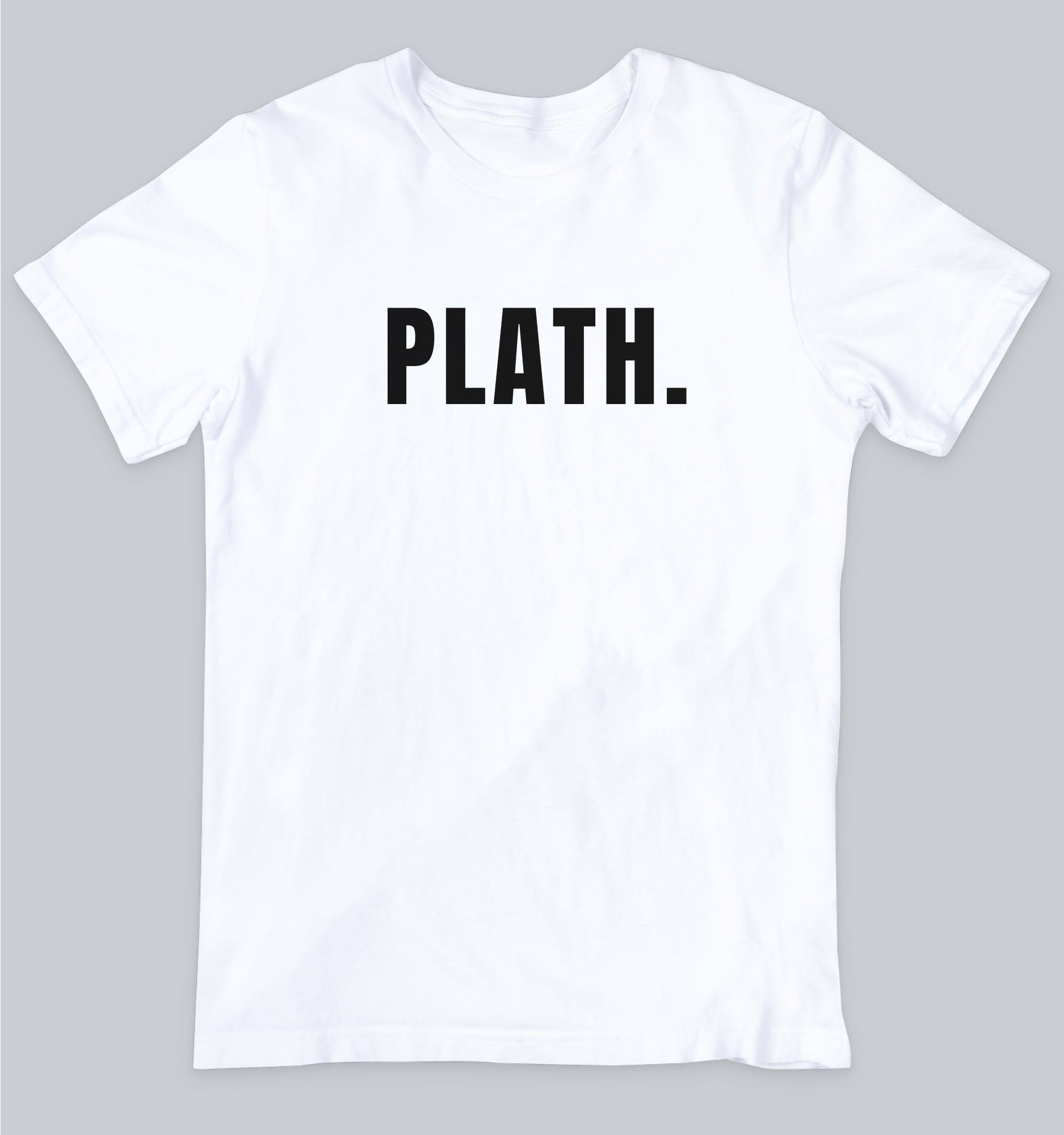 Sylvia Plath Minimalist Name Unisex Tshirt, Dead Poet Society