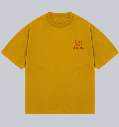 Our Society Is Run By Insane People Oversized Unisex T-shirt (John Lennon) Dead Poet Society