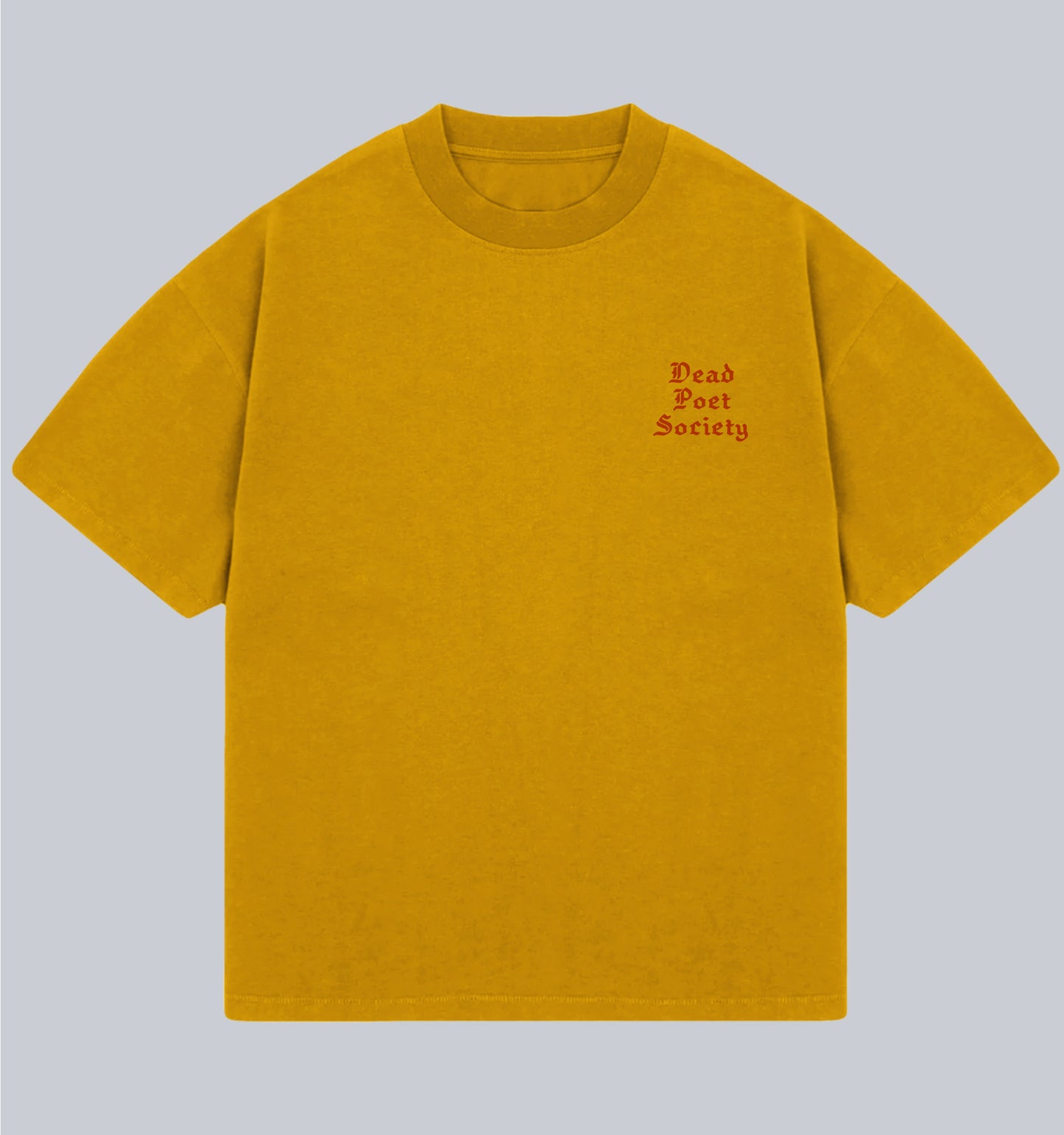 It Goes On Oversized Unisex T-shirt (Robert Frost) Dead Poet Society